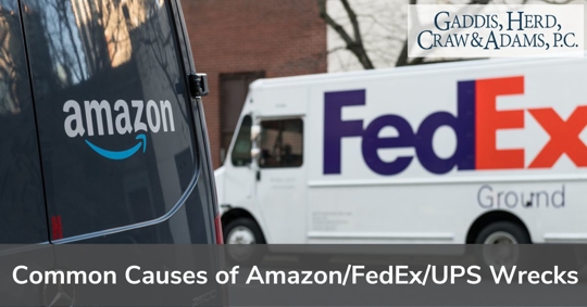 Amazon & FedEx Truck